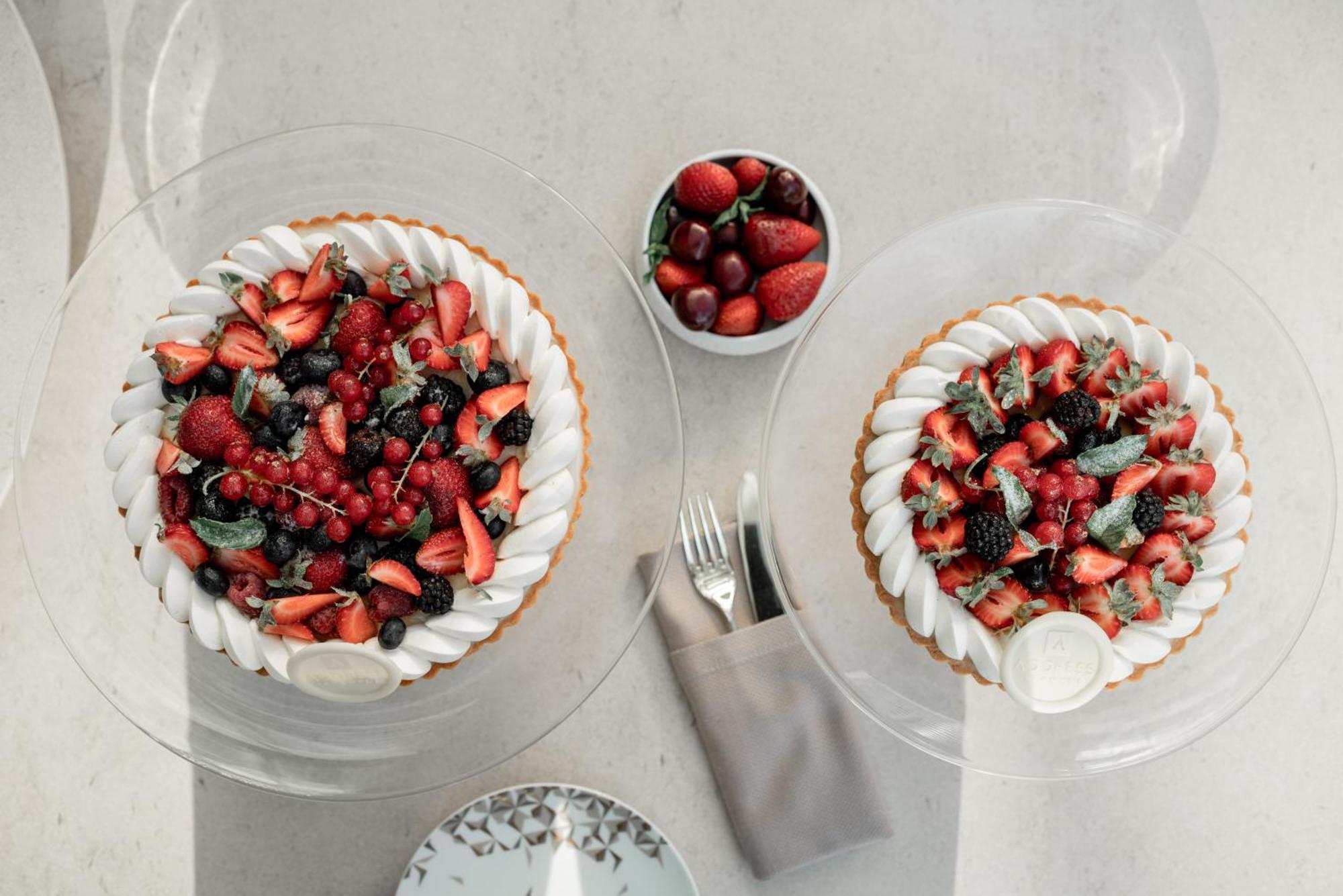 Address Istanbul酒店 外观 照片 Fruit tart